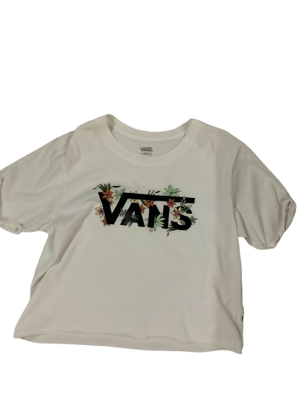 Vans | Cropped logo T shirt | Women Tops & Shirts | X Small | Worn Once