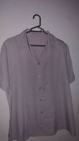 Lavender / Cold Grey Stylish Western Top | Women Tops & Shirts | Large | Preloved | pinteresty western down button shirt