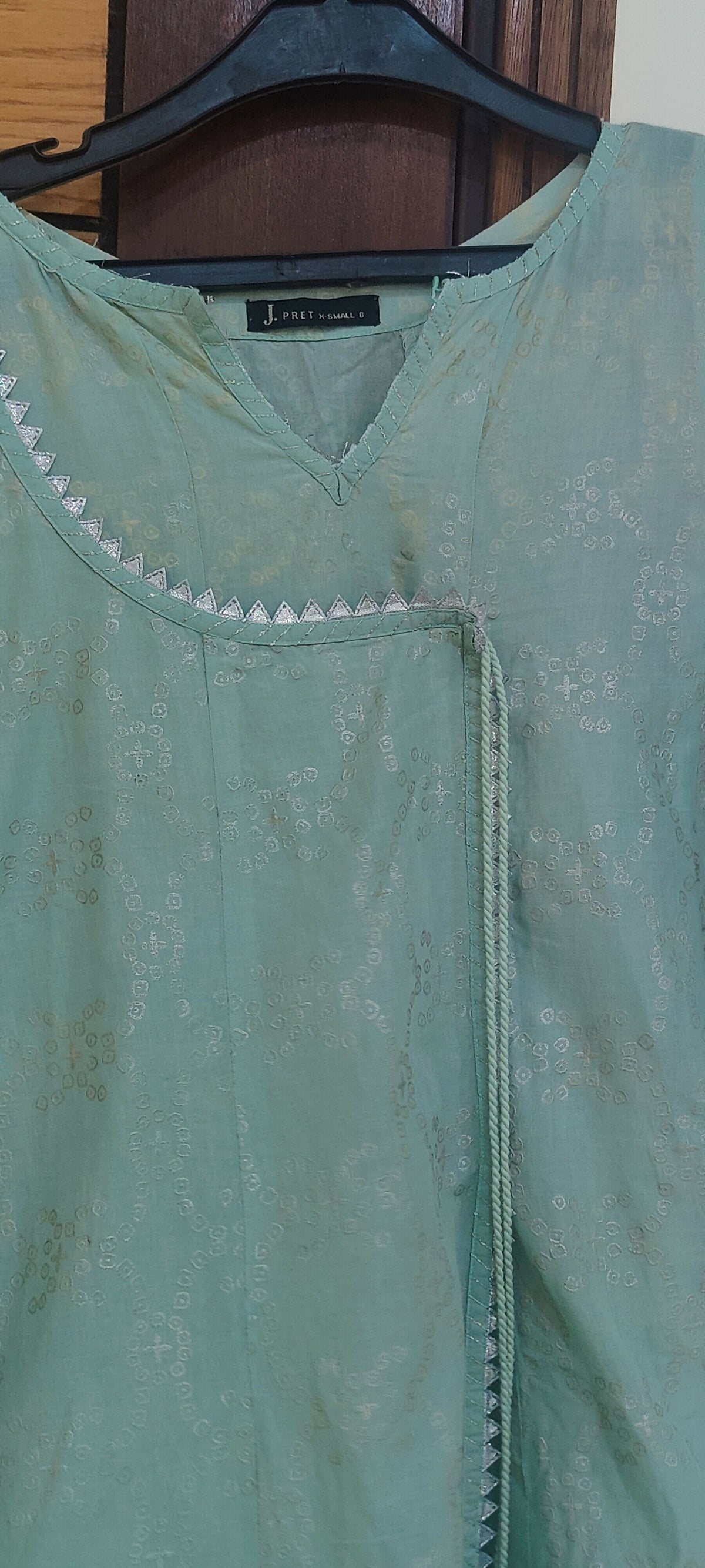 J.Junaid Jamshed | Women Branded Formals | Small | Blue | Worn Once