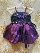 Purple Embellished Dress | Kids | Girls Skirts & Dresses | 0 to 3 Mnths | Worn Once