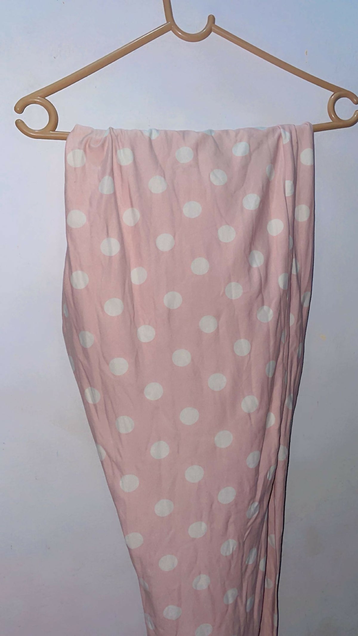 Pink Polka Dots Trouser | Women Bottom & Pants | Large | Preloved