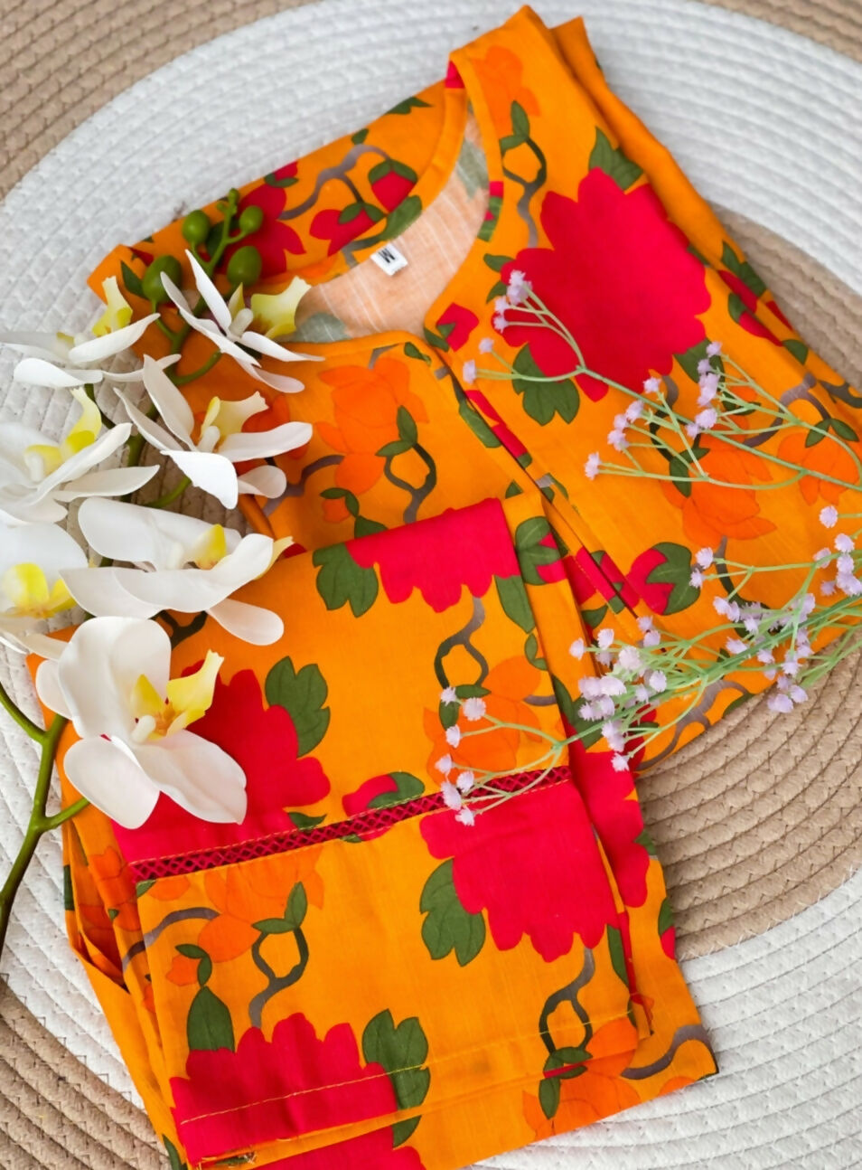 Printed Khaddar 2 PC | Women Clothing | Small | Worn once