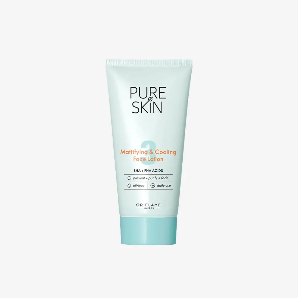 Oriflame | Pure Skin | Mattifying & Cooling Face Lotion | Women Beauty Skincare | Face | 50 ml | Brand New