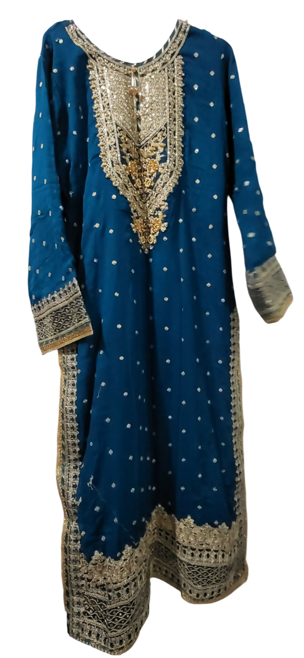 Sharara Set | Women Locally Made Formals | Medium | Worn Once