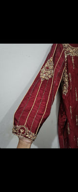 Beautiful 3PC Stitched Suit | Women Locally Made Formals | Medium | Worn Once