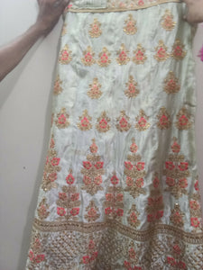 Indian Silk Sharara | Women Locally Made Formals | X Small | Worn Once