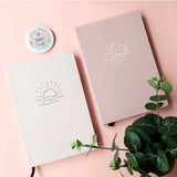 Boho Sun and Moon Minimalistic Journals Dotted Pages | For Your Home | Books | New