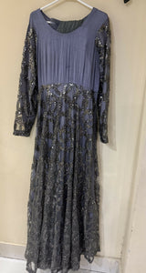 Grey Maxi | Women Frocks & Maxi | Large | Preloved