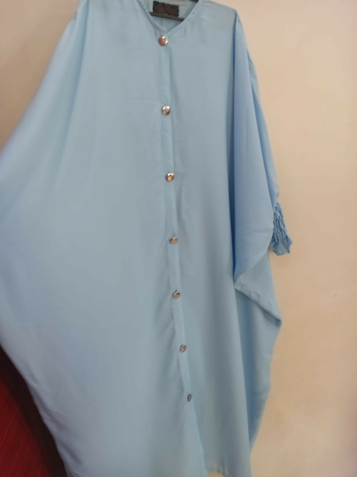Sky Blue Kaftan Abaya | Women Accessories | Large | Brand New