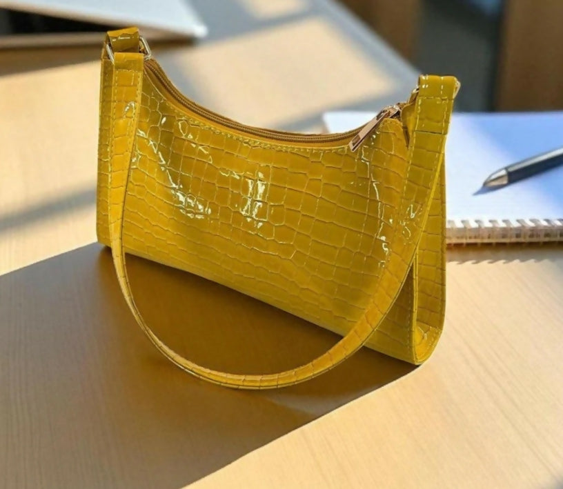 Crocodile pattern handbag for Women-(003-00014-00030-00031) | Women Bags | Brand New