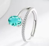 Oval Round Ring Adjustable-00752 | Women Jewelry | Rings | Brand New