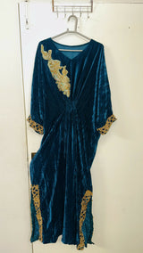 Sea Green Kaftan | Women Locally Made Formals | Large | Worn Once