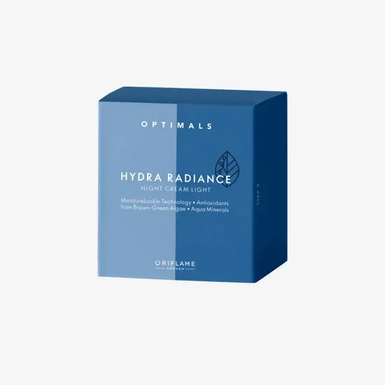 Oriflame | Optimals Hydra Radiance Night Cream Light | Women Beauty Skincare | Brand New