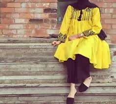 Sapphire| Embroidered Lawn Frocks | Women Frocks & Maxis | Medium | Worn Once
