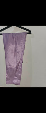 Silk 3Pcs Suit | Women Locally Made Formals | Medium | Preloved