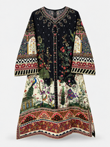 Ethnc | Women Branded Kurta | Black | Small | Worn Once
