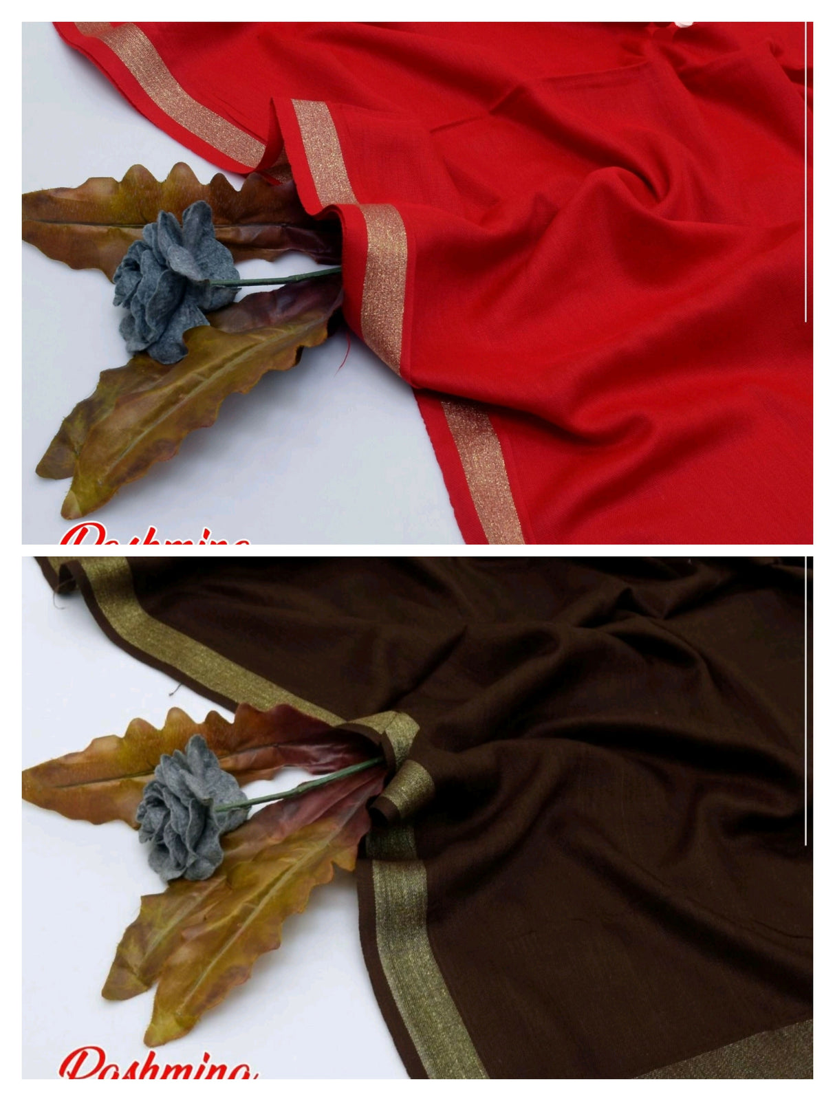 Pack of 2 shawls | Pashmina Wool shawl | Women Accessories | Brand New
