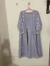 Maria B | Women Branded Kurta | Grey | XLarge | Preloved