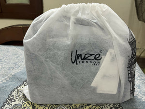 Unzè London | Black Leather Bags | Women Bags | Brand New with Tags