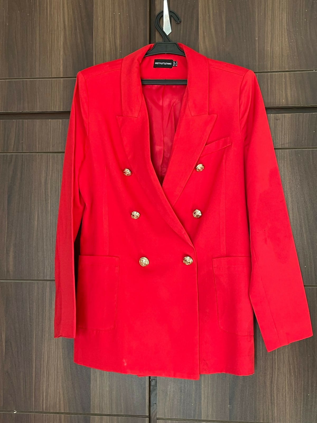 Red Blazer | Women Sweaters & Jackets | Medium | Worn Once