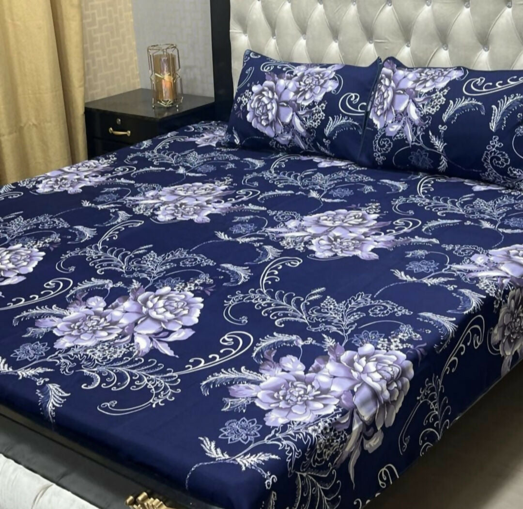 Cotton Double Bedsheets | For Your Home | Home & Decor | Size: 89/92 | Brand New