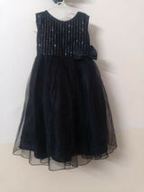 Baby Girl Net Beautiful Frock | Kids | Girls Skirts & Dresses | Black | 7 to 8 Yrs| Worn Once
