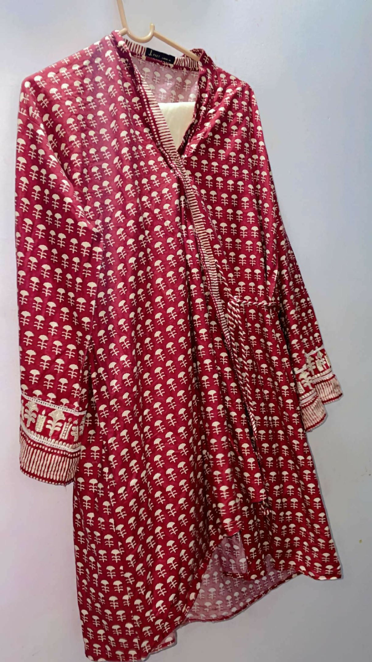J. Junaid Jamshed | Women Branded Kurta | Large | Preloved