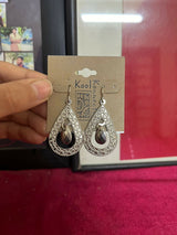 Kool Konnection (USA) | Silver Light Weight Earrings | Women Jewelry | New