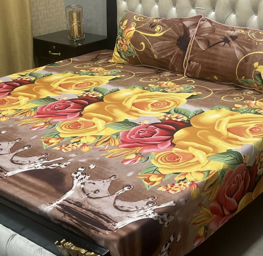 Cotton Double Bedsheets | For Your Home | Home & Decor | Size: 89/92 | Brand New