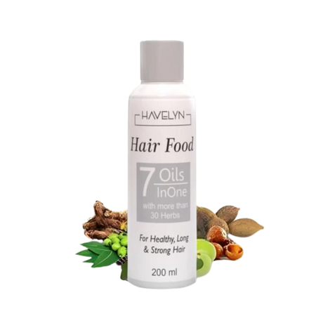 Buy Havelyn Hair Food Oil For Strong Hair And Hair Regrowth in Pakistan
