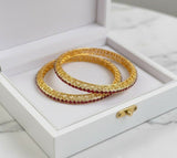 Pearl Flower Bangle Set-00204 | Women Jewelry | Bangles/Bracelets | Brand New