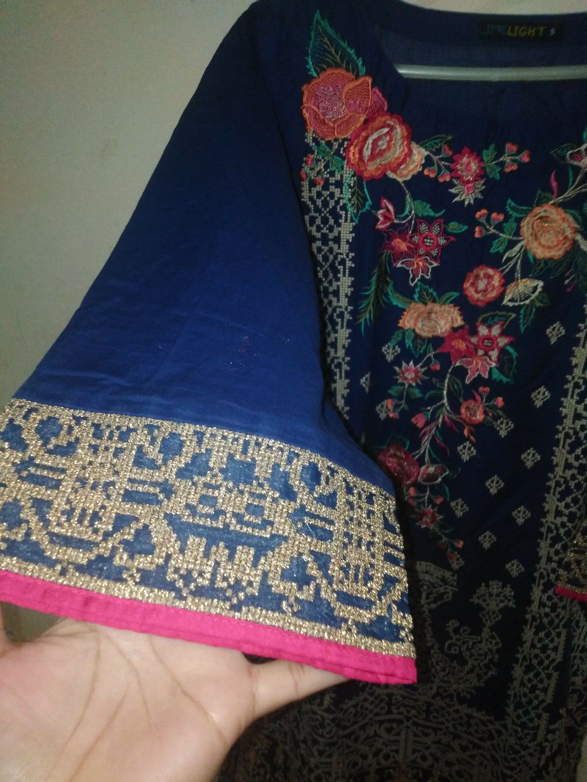 Limelight | Women Branded Kurta | Blue | small | Worn Once