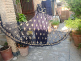 Net Embroidered Maxi | Women Frocks & Maxis | Green | Medium | Worn Once