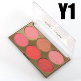 Buy Miss Rose 6 color blush (new) in Pakistan