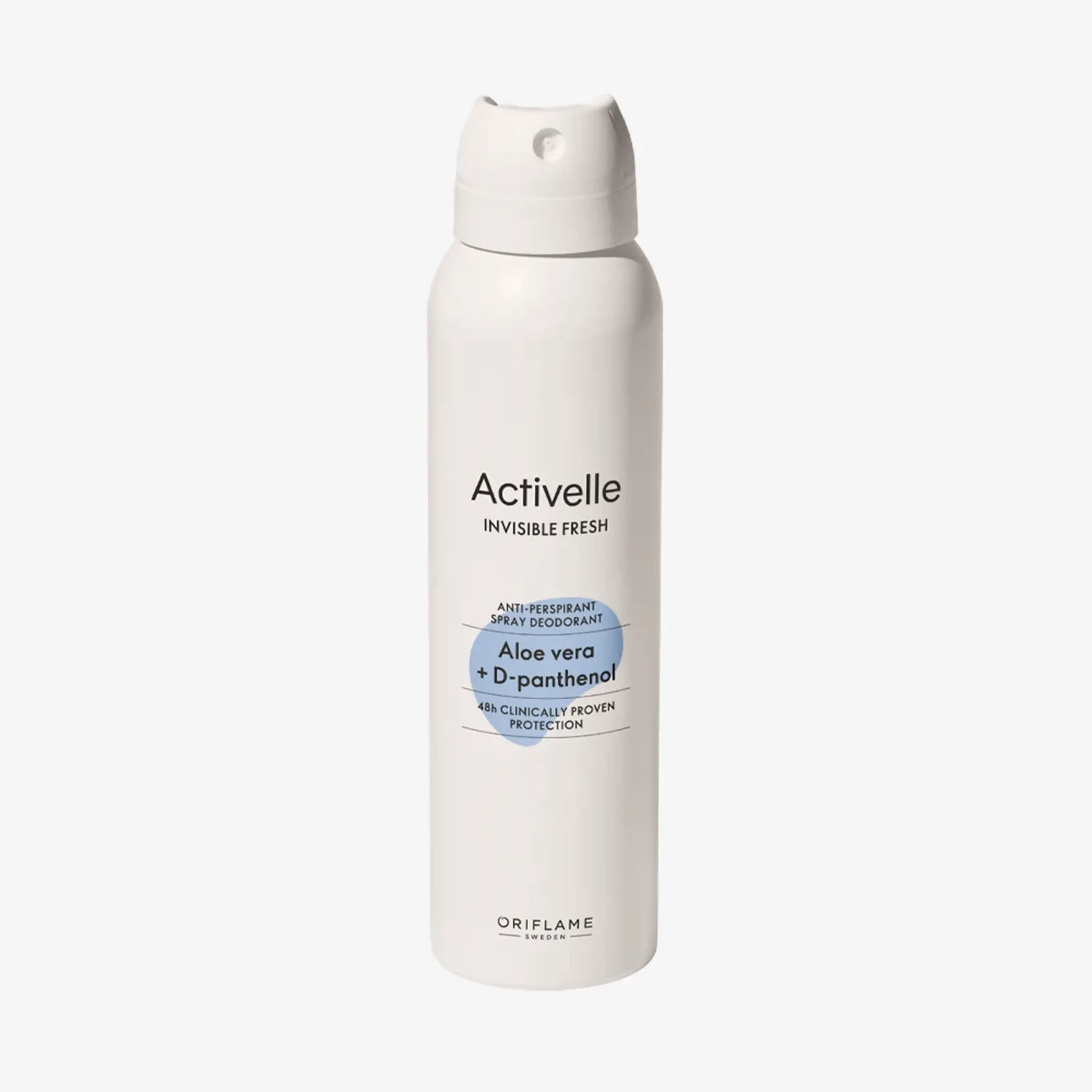 Oriflame | Activelle | Invisible Fresh Anti-Perspirant Spray Deodorant | Women Beauty | Fragrance | 150 ml | Brand New