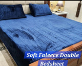 Soft velvet fleece bedsheets | Bedsheets & Bedding | Home decor | King size | Brand New