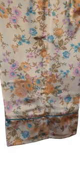 Brown Shamoz Silk PJ Set | Women New PJ Set | Women Loungewear & Sleepwear | Large | New