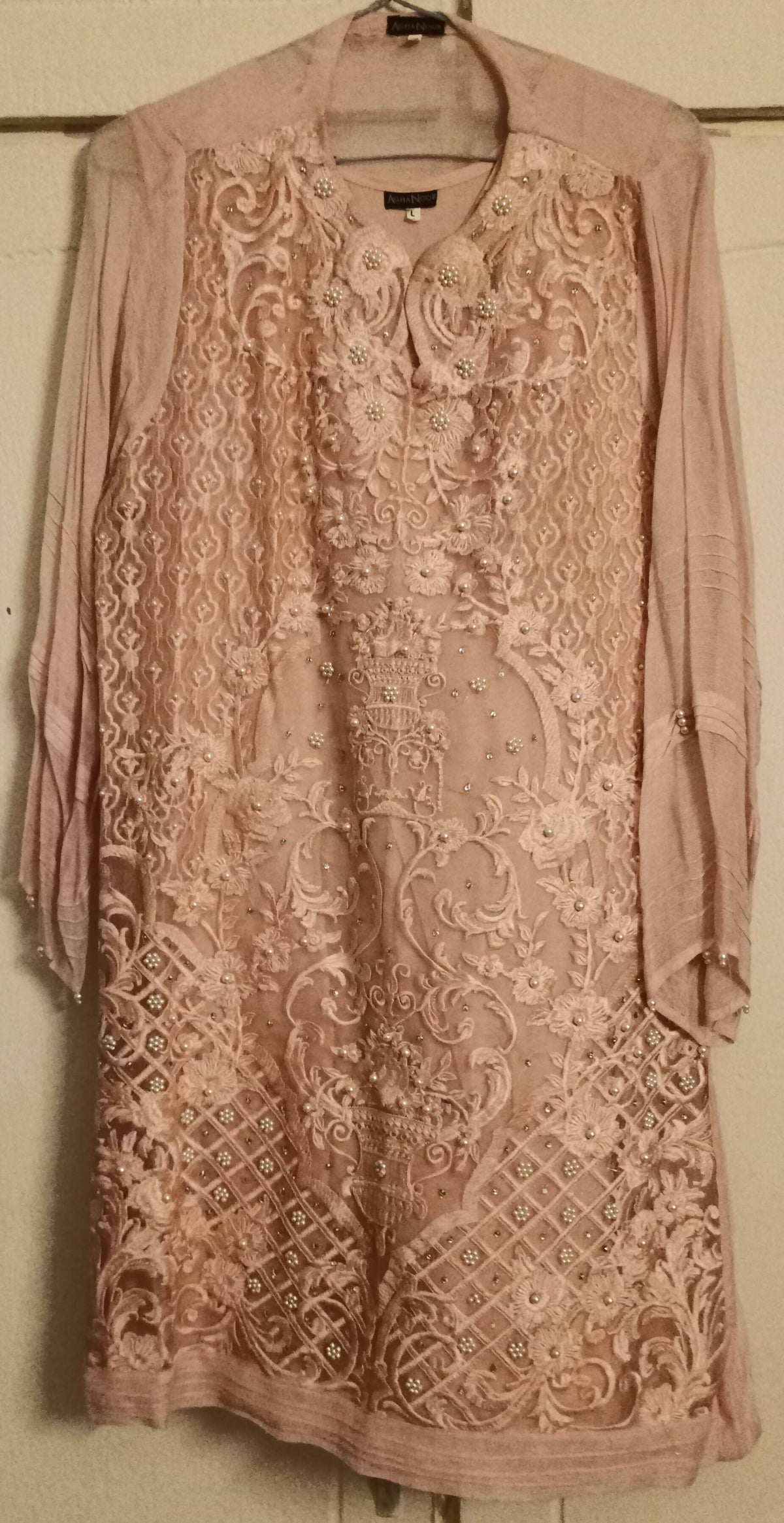 Agha Noor | Women Branded Kurta | Large | Preloved