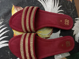ECS | Women Shoes | Sandals & Flats | Size: 41 | Maroon | Brand New