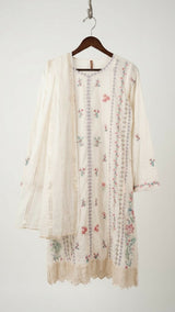 Beechtree | Women Branded Kurta | Size: 16 | White | Preloved