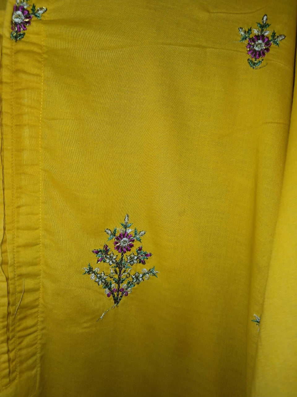 Asim Jofa | Women Branded Kurta | Mustard | Large | Preloved