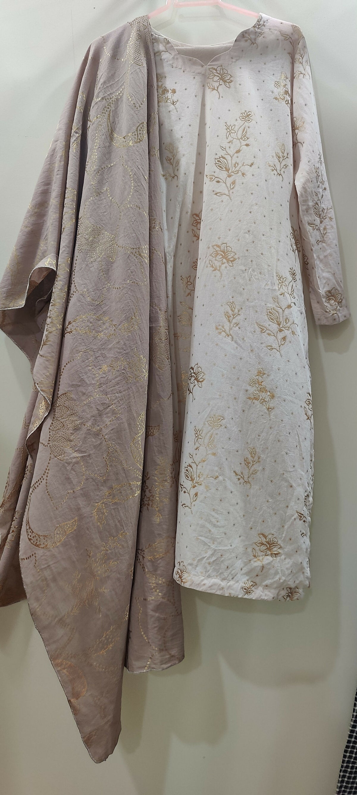 Alkaram Studio | Women Branded Kurta | Tea Pink | Medium | Worn Once
