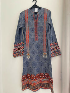 Navy Blue | Women Locally Made Kurta | Preloved