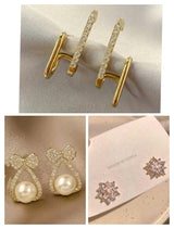 Pack of 3 pairs of earrings (190-00978-683) | Women Jewelry | Earrings | New
