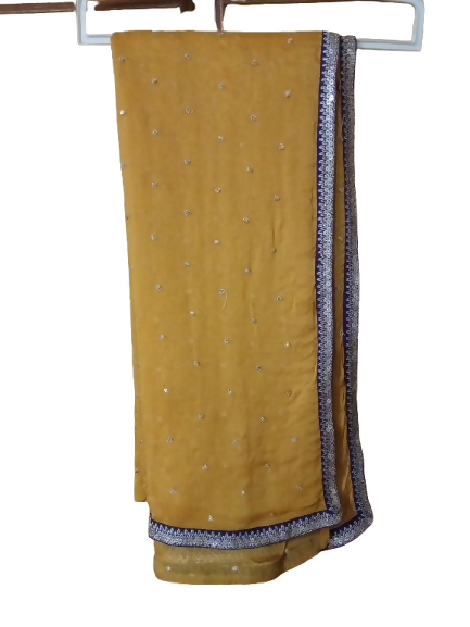 Yellow Mayoun Shirt | Women Locally Made Formals | Small | Preloved