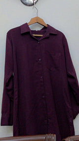 Plum Coord Set | Women Tops & Shirts | Small | Preloved