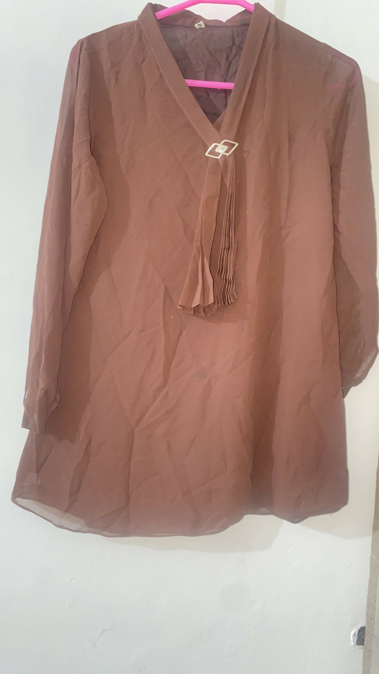 Chocolate Brown Top & Trouser | Women Tops & Shirts | Medium | Preloved
