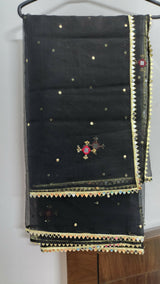 Kaara | Women Branded Formals | Black & Maroon | Small | Brand New