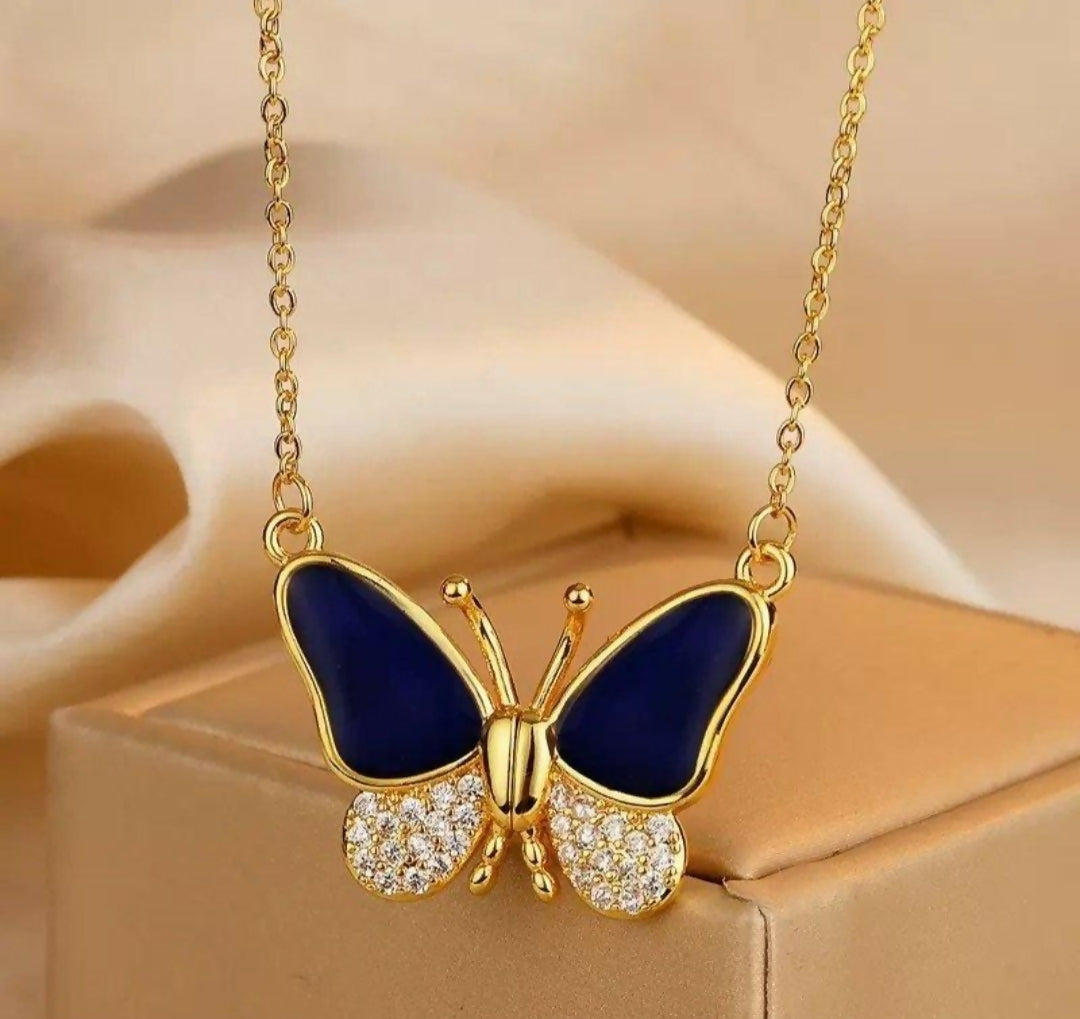Butterfly Necklace-00321 | Women Jewelry | Necklaces & Pendants | Brand New
