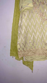 Light Green Embroided 2Pcs | Women Locally Made Kurta | Large | Preloved